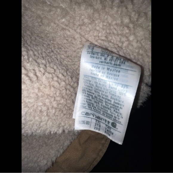 Carhartt Jacket #102285 - Bartlett Jacket - Sherpa Lined - Picture 9 of 9